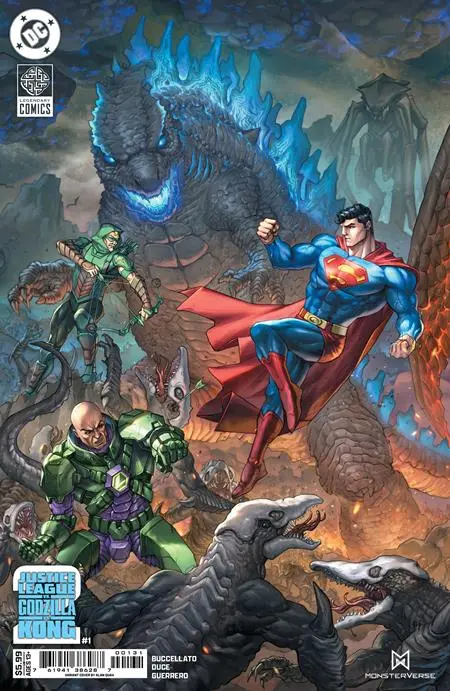 Justice League Vs Godzilla Vs Kong 2 #1 (Of 7) Cvr C Alan Quah Card Stock Var 1