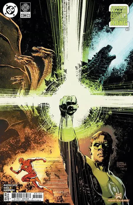 Justice League Vs Godzilla Vs Kong 2 #1 (Of 7) Cvr D Gabriel Hardman Card Stock Var 1
