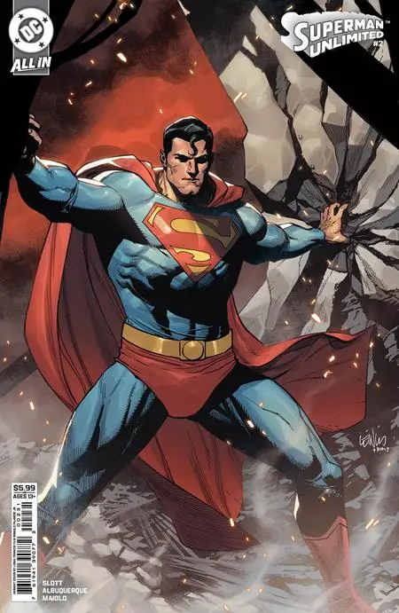 Superman Unlimited #2 Cvr B Leinil Francis Yu Card Stock Var 1