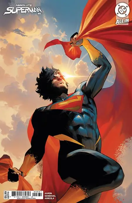 Absolute Superman #8 Cvr C Brandon Peterson Card Stock Var 1