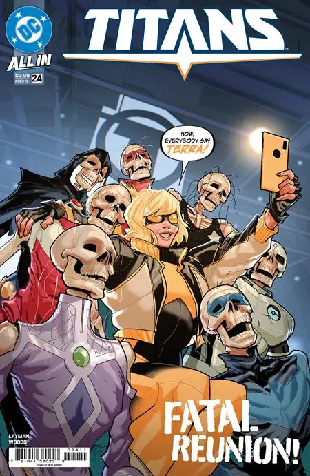 Titans #24 Cvr A Pete Woods (6/18/2025) 1