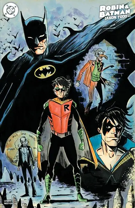 Robin & Batman Jason Todd #1 (Of 3) Cvr B Jeff Lemire Var 1