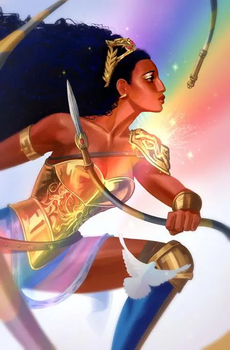 Wonder Woman #34 Cvr E Fatima Wajid Dc Pride Card Stock Var (6/17/26) 1