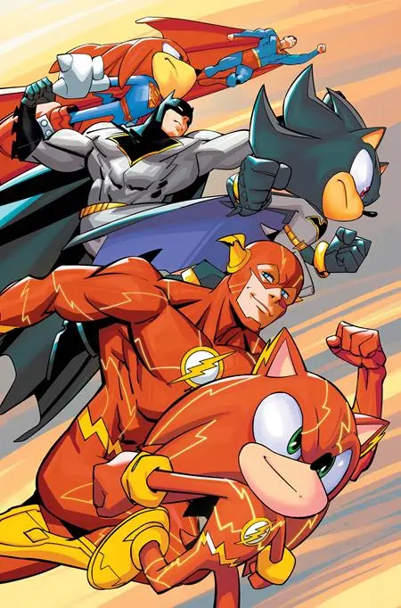 Dc X Sonic The Hedgehog The Metal Legion #2 (Of 5) Cvr C Daniele Di Nicuolo Card Stock Var (6/3/26) 1