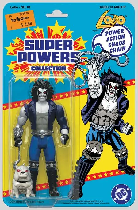 Lobo #1 Facsimile Edition Cvr B Jason Geyer & Alex Saviuk Lobo Super Powers Card Stock Var (6/17/26) 1