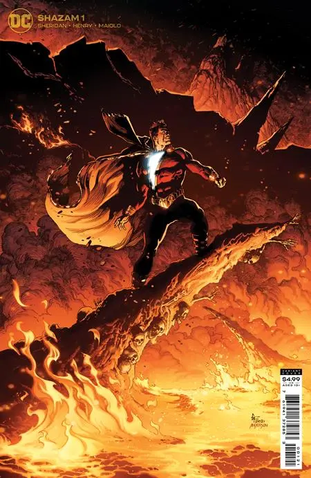 Shazam #1 (Of 4) Cvr B Gary Frank Card Stock Var 1