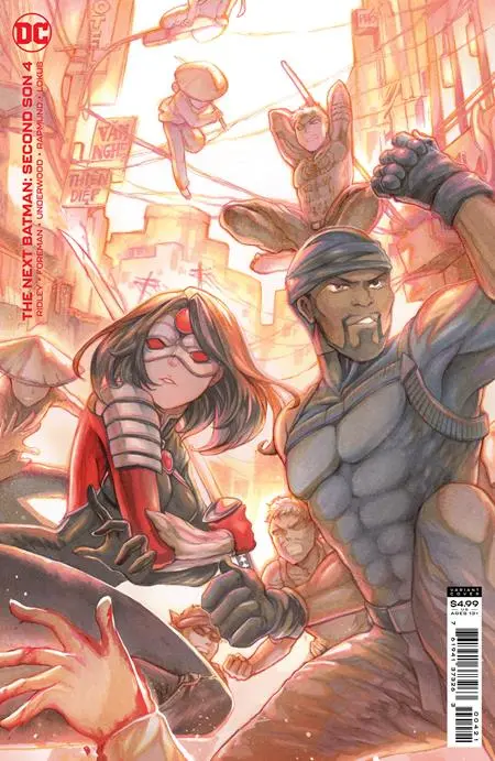 Next Batman Second Son #4 (Of 4) Cvr B Rachta Lin Card Stock Var 1
