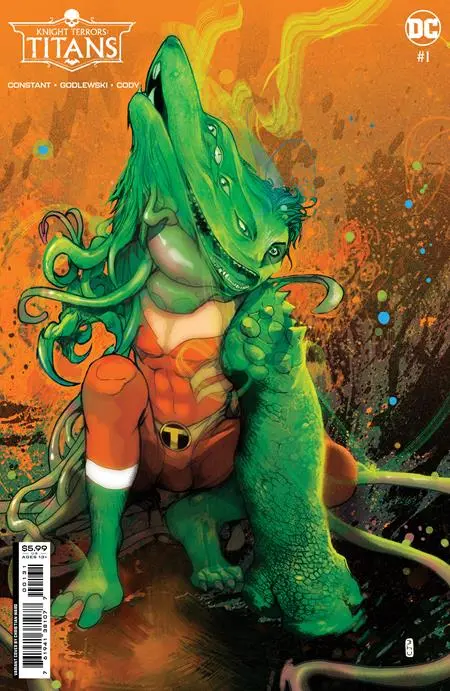 Knight Terrors Titans #1 (Of 2) Cvr C Christian Ward Card Stock Var 1