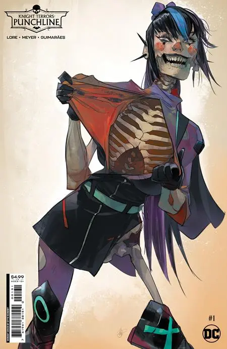 Knight Terrors Punchline #1 (Of 2) Cvr C Otto Schmidt Card Stock Var 1