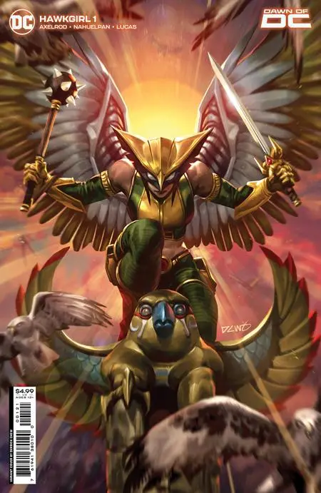 Hawkgirl #1 (Of 6) Cvr B Derrick Chew Card Stock Var 1