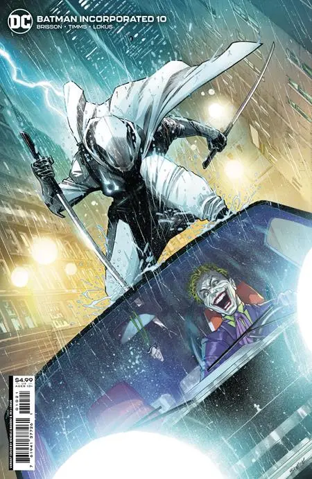Batman Incorporated #10 Cvr B Michele Bandini Card Stock Var 1