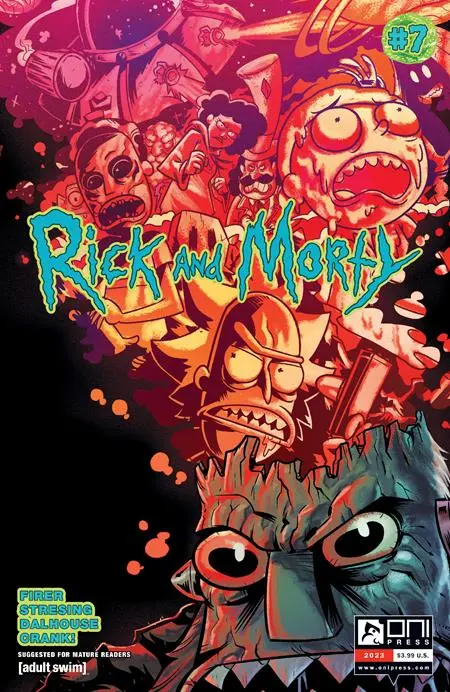 Rick And Morty #7 Cvr A Fred C Stresing (Mr) 1
