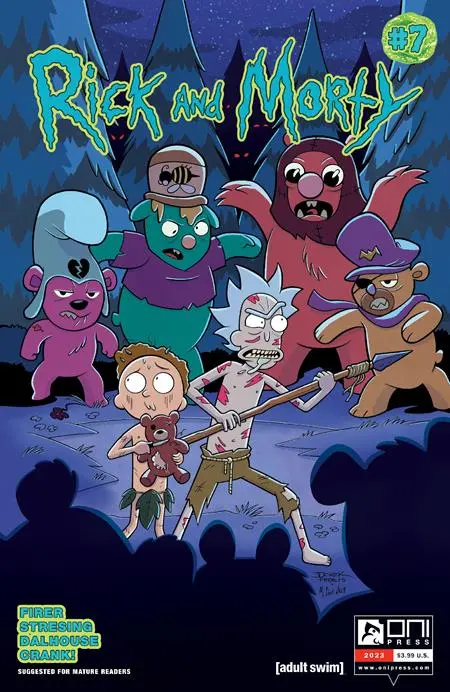 Rick And Morty #7 Cvr C Derek Fridolfs & M Cody Wiley Var (Mr) 1