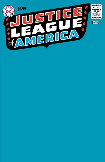 Justice League Of America #1 Facsimile Edition Cvr C Blank Var 1