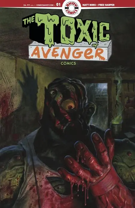 Toxic Avenger Comics #1 Cvr A Fred Harper (Mr) 1