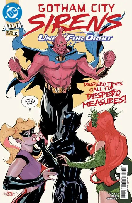 Gotham City Sirens Unfit For Orbit #2 (Of 5) Cvr A Terry Dodson & Rachel Dodson 1