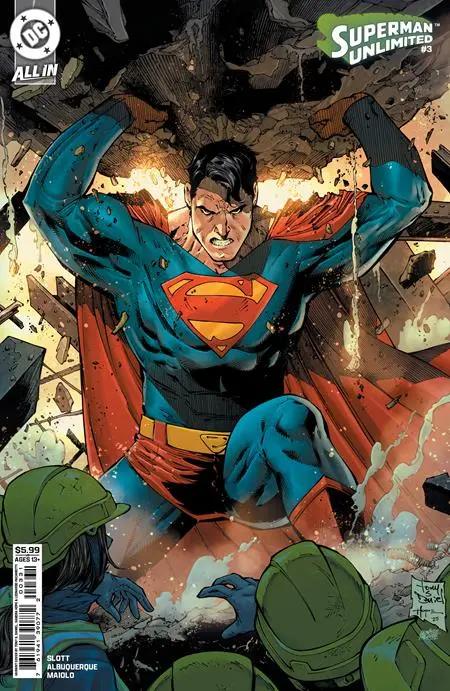 Superman Unlimited #3 Cvr C Tony S Daniel Card Stock Var 1