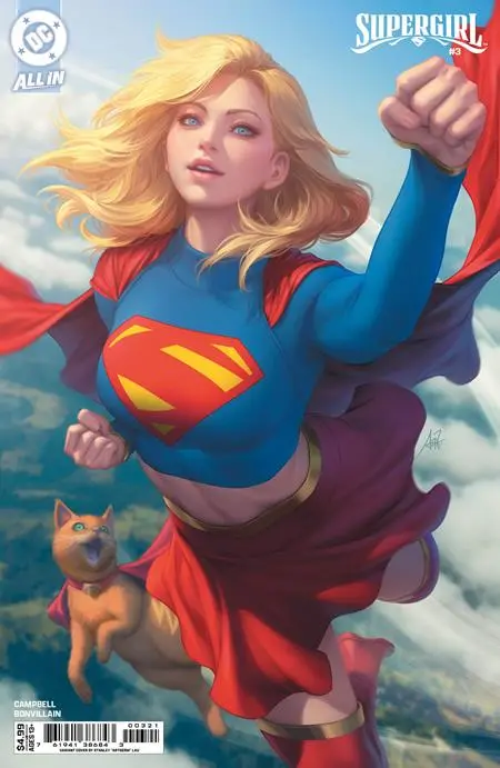 Supergirl #3 Cvr B Stanley Artgerm Lau Card Stock Var 1