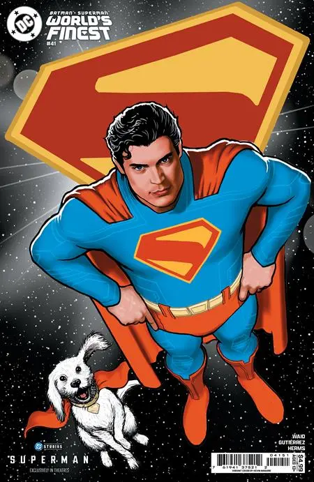 Batman Superman Worlds Finest #41 Cvr D Kevin Maguire Superman Movie Card Stock Var 1