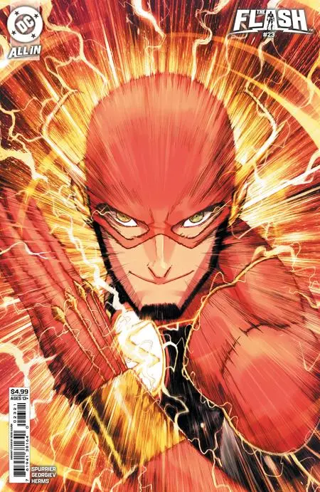 Flash #23 Cvr B Serg Acuna Card Stock Var 1
