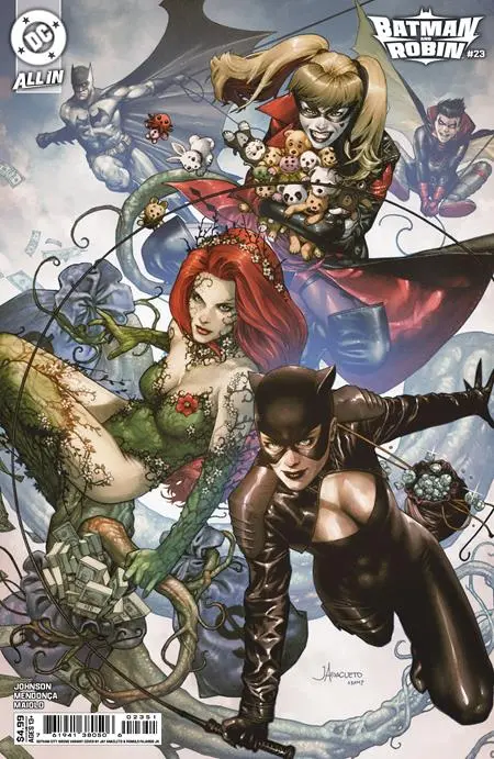 Batman And Robin #23 Cvr D Jay Anacleto Gotham City Sirens Card Stock Var 1