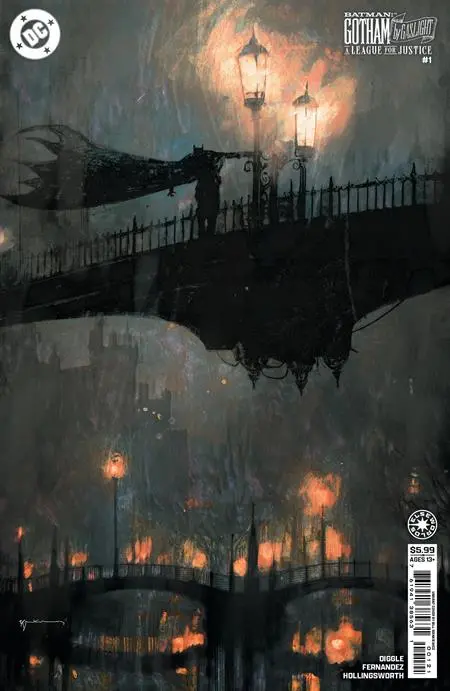 Batman Gotham By Gaslight A League For Justice #1 (Of 6) Cvr C Bill Sienkiewicz Card Stock Var 1