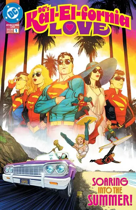 Dcs Kal-El-Fornia Love #1 (One Shot) Cvr A Bernard Chang 1