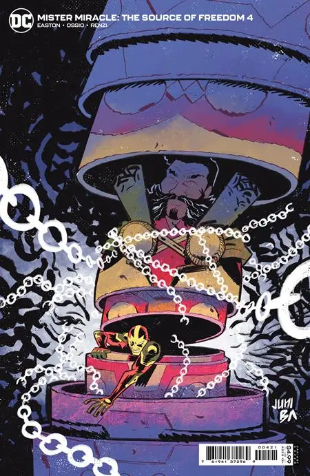 Mister Miracle The Source Of Freedom #4 (Of 6) Cvr B Juni Ba Card Stock Var 1