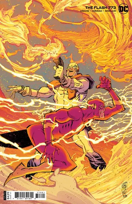 Flash #773 Cvr B Jorge Corona Card Stock Var 1