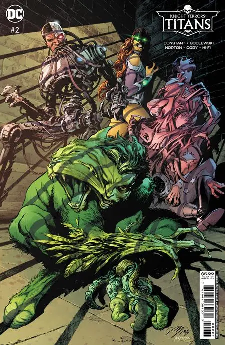 Knight Terrors Titans #2 (Of 2) Cvr B Alvaro Martinez Bueno Card Stock Var 1