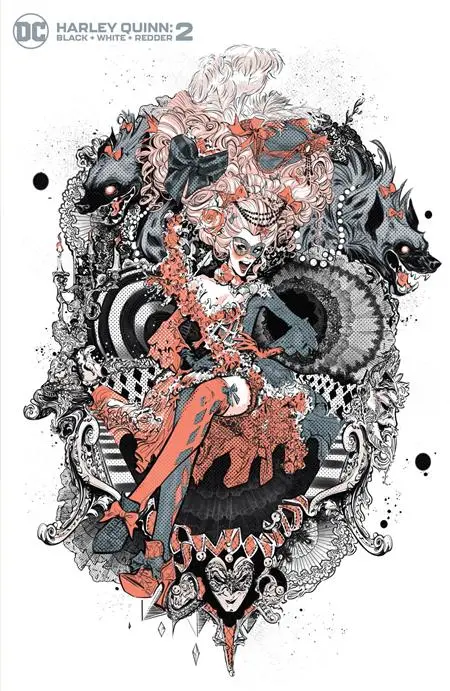 Harley Quinn Black White Redder #2 (Of 6) Cvr B Joelle Jones Var 1