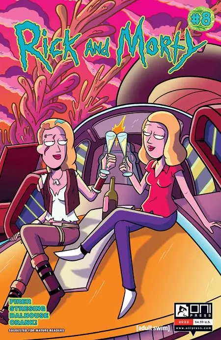 Rick And Morty #8 Cvr B Marc Ellerby Var (Mr) 1
