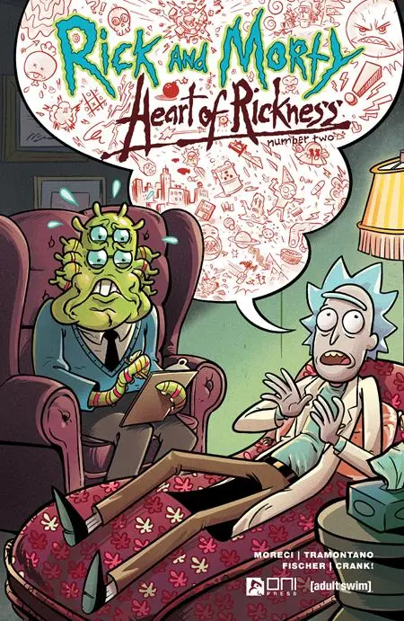 Rick And Morty Heart Of Rickness #2 (Of 4) Cvr B Fred C Stresing Var (Mr) 1