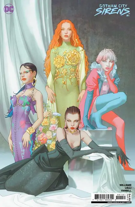 Gotham City Sirens #1 (Of 4) Cvr B W Scott Forbes Card Stock Var 1
