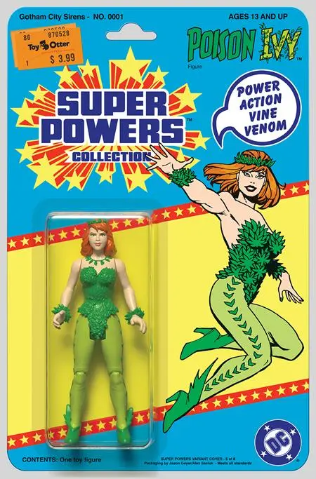 Gotham City Sirens #1 (Of 4) Cvr E Jason Geyer & Alex Saviuk Dc Super Powers Card Stock Var 1
