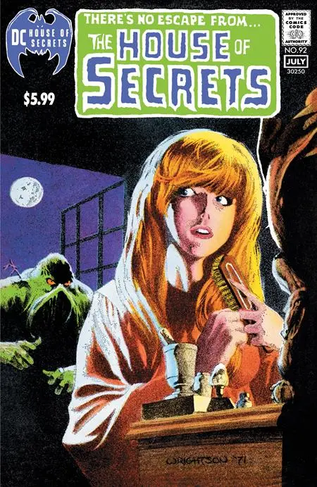 House Of Secrets #92 Facsimile Edition (2024) Cvr B Bernie Wrightson Foil Var 1