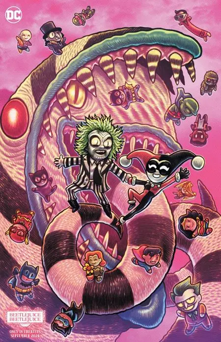 Gotham City Sirens #2 (Of 4) Cvr G Dan Hipp Beetlejuice Card Stock Var 1