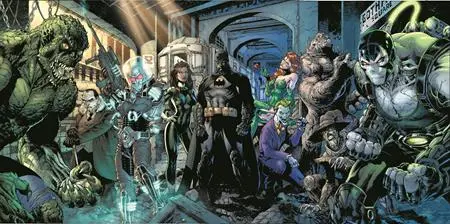 Batman #163 Cvr E Jim Lee & Scott Williams Batman Connecting Gatefold Var (5/27/26) 1