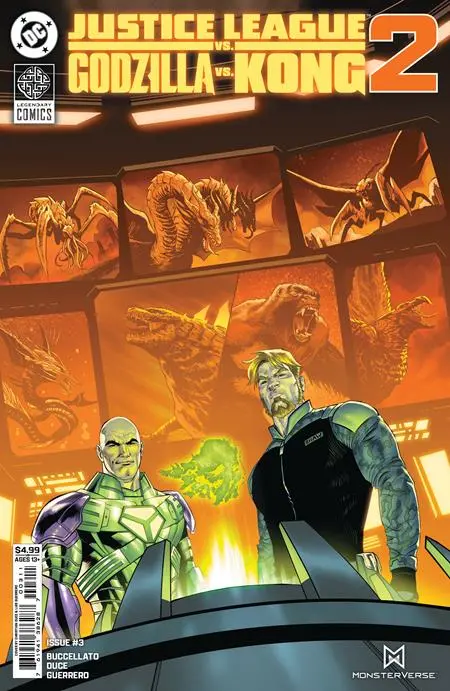 Justice League Vs Godzilla Vs Kong 2 #3 (Of 7) Cvr A Duce 1