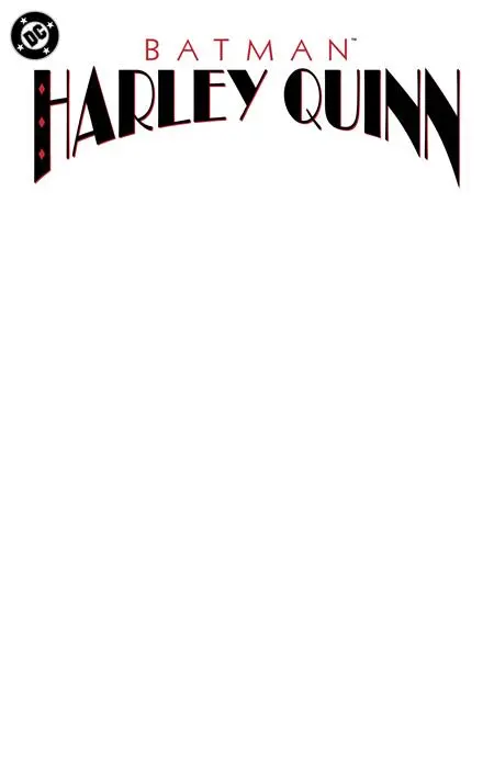 Batman Harley Quinn #1 Facsimile Edition Cvr D Blank Var 1