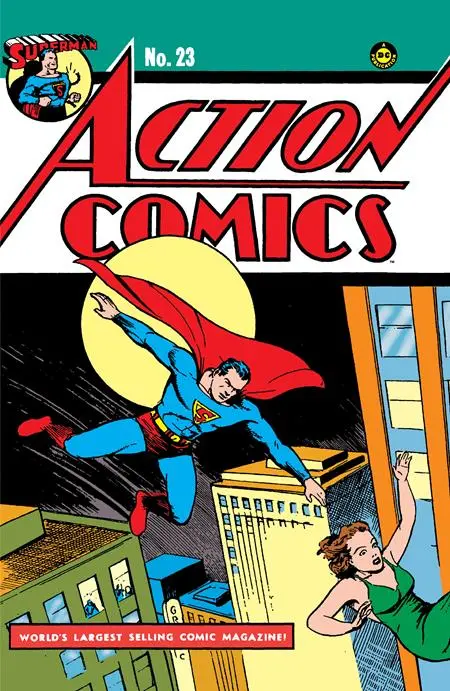 Action Comics #23 Facsimile Edition Cvr A Joe Shuster 1