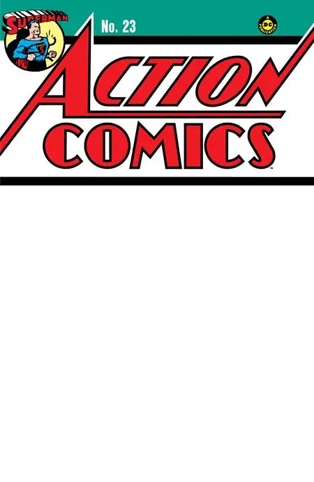 Action Comics #23 Facsimile Edition Cvr C Blank Var 1