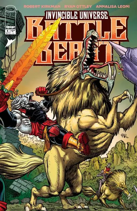 Invincible Universe Battle Beast #5 Cvr C Inc 1:10 Ej Su Connecting Var 1