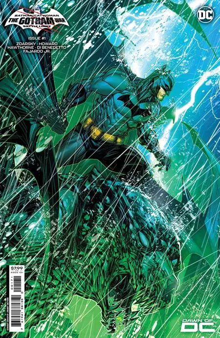 Batman Catwoman The Gotham War Battle Lines #1 (One Shot) Cvr E Jonboy Meyers Foil Var 1