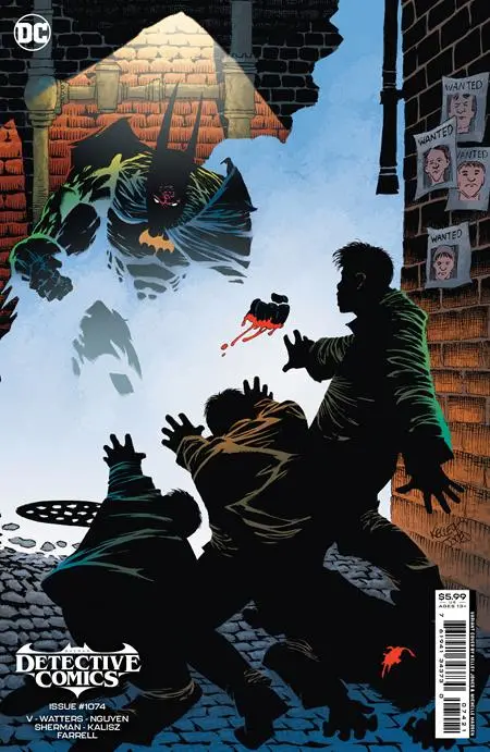 Detective Comics #1074 Cvr B Kelley Jones Card Stock Var 1