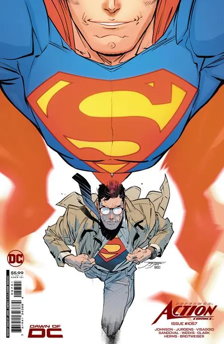 Action Comics #1057 Cvr B Jorge Jimenez Card Stock Var 1