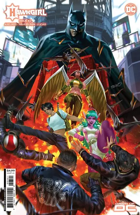 Hawkgirl #3 (Of 6) Cvr B Derrick Chew Card Stock Var 1