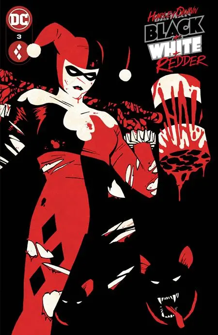Harley Quinn Black White Redder #3 (Of 6) Cvr A Cliff Chiang 1