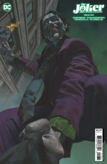 Joker The Man Who Stopped Laughing #10 Cvr C Riccardo Federici Var 1