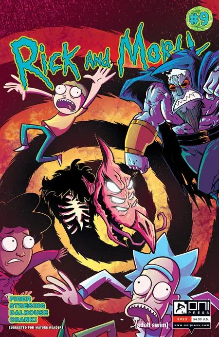 Rick And Morty #9 Cvr A Fred C Stresing (Mr) 1